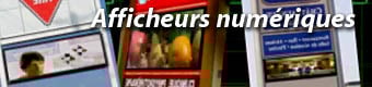 Afficheurs numÃ©riques aux LED
