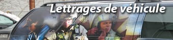 Lettrages de véhicule
